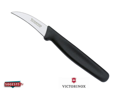 Couteau Victorinox bec d'oiseau 5.5 cm Noir