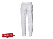 Pantalon PIERRE R-Polycoton ceinture élastiquée aux cotés poches italiennes