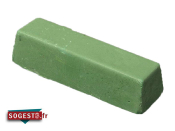 Pte  polir silicone verte (bloc de 500 g)