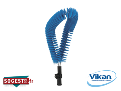 Brosse flexible, 510 mm, Medium, Bleu