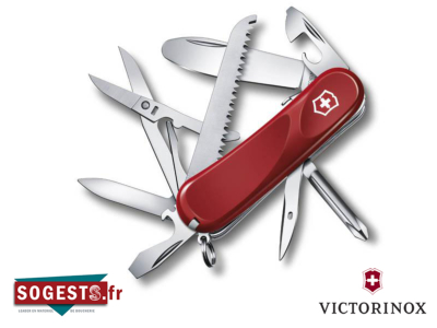 Couteau Suisse VICTORINOX JUNIOR 04, 15 fonctions