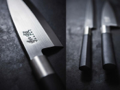 Couteau à pain KAI WASABI BLACK lame 23 cm