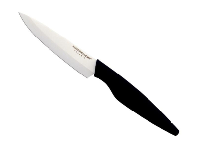 Couteau à steak lame céramique blanche 10 cm