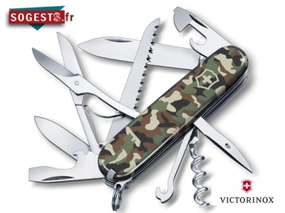 Couteau Suisse VICTORINOX HUNTSMAN manche 91 mm camouflé