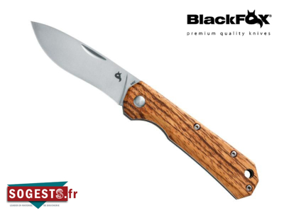 Couteau BLACK FOX « CIOL », lame acier 440C satiné à cran « slip joint »