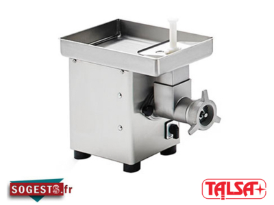 Hachoir de table acier inox quadruple coupe triphasé