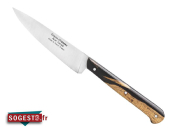 Couteau d'office GOYON-CHAZEAU modle "P'TIT TRADI" lame 10 cm manche grenadille