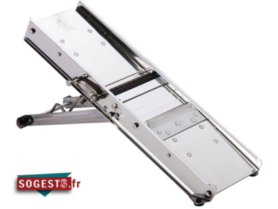 Mandoline professionnelle inox BRON COUCKE sans chariot protecteur
