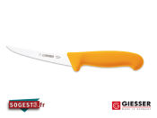 Couteau à désosser GIESSER-MESSER lame courbée flexible 13 ou 15 cm 