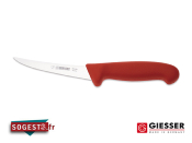 Couteau à désosser GIESSER-MESSER lame courbée rigide 13, 15 ou 17 cm