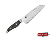 Couteau éminceur SANTOKU KAI SHUN NAGARE DAMAS lame 18 cm Inox
