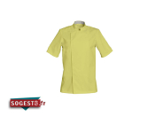 Veste de cuisine COOKIE manches courtes couleur au choix