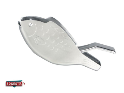 Presse-tranches de citron "Poisson" inox