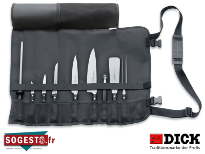 Trousse DICK débutant enroulable équipée de 9 pièces