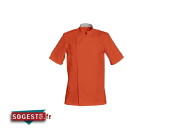 Veste de cuisine COOKIE manches courtes couleur au choix