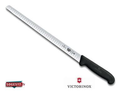 Couteau Saumon Lame Flexible Alvéolée 30 cm