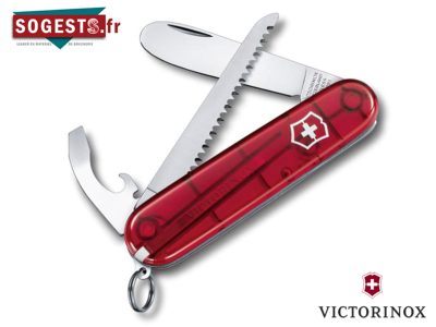Couteau Suisse VICTORINOX "MY FIRST VICTORINOX" modèle RUBIS + scie
