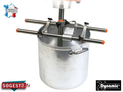 Support marmite pour mixeurs professionnels Dynamic SM4, diamètre max 400 mm