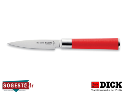 Couteau d'office DICK "RED SPIRIT" lame 9 cm 