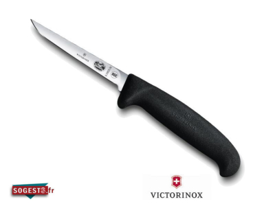 Couteau à volaille Victorinox lancette noir