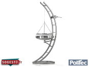 Barbecue suspendu design