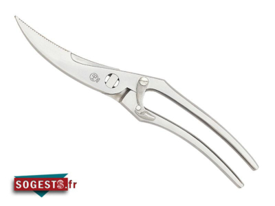 Coupe volaille inox démontable branches pleines 24 cm
