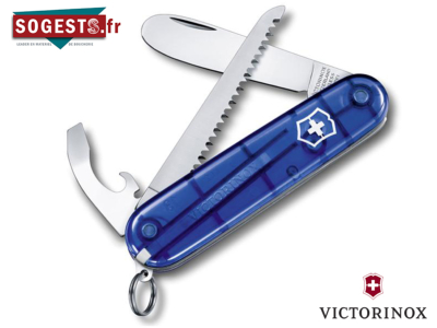 Couteau Suisse VICTORINOX "MY FIRST VICTORINOX" modèle SAPHIR + scie