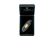 Couteau Suisse VICTORINOX classic noir LINGOT D'OR