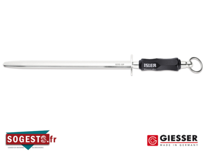 Fusil de boucher ISLER SILVERCUT mèche ovale 31 cm