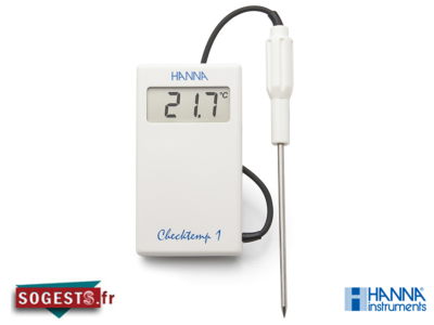 Mini thermomètre de précision CHECKTEMP1 avec un cable de 1 m