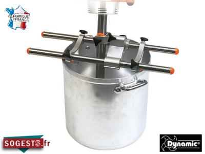 Support marmite pour mixeurs professionnels Dynamic SA, largeur de rebord max 55 mm