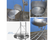 Barbecue suspendu design