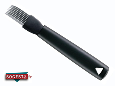 Coupe cornichons TRIANGLE inox 8 lames