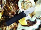 Couteau à huîtres Triangle à garde lame losange inox