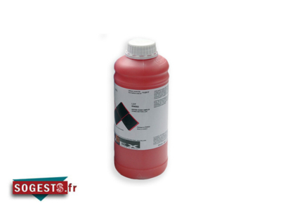 Encre alimentaire rouge bidon de 0.8 litres