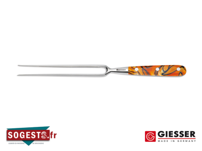 Fourchette GIESSER PREMIUMCUT dents 21 cm spicy orange