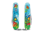 Couteau Suisse VICTORINOX "MY FIRST VICTORINOX" modèle Dauphin + scie