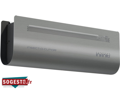 Désinsectiseur à LEDs INFINITI COMPACT avec bande 8 LEDs et plaques de glu