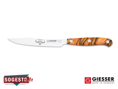 Couteau à steak GIESSER PREMIUMCUT 12 cm spicy orange