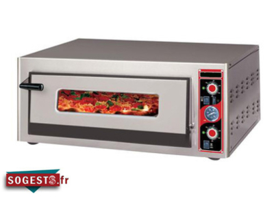 Four à pizza électrique 1 chambre pour 6 pizzas