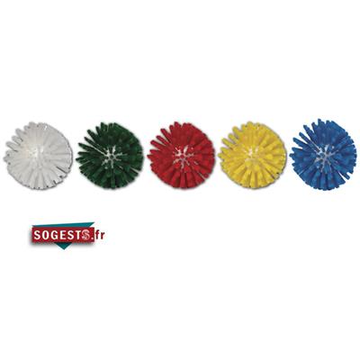 Brosse Ronde à Pas de Vis, Diam.135 mm, Medium