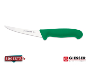 Couteau à désosser GIESSER-MESSER lame courbée semi-flexible 13 ou 15 cm