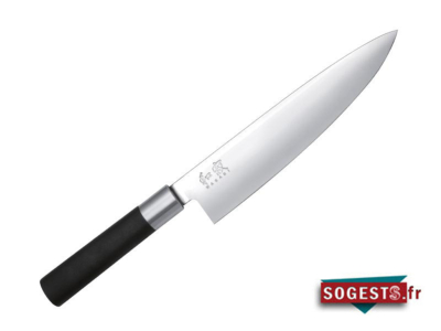 Couteau de cuisine KAI WASABI BLACK lame 15 cm inox