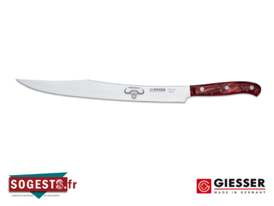 Couteau à trancher GIESSER PREMIUMCUT 31 cm red diamond