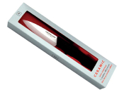 Couteau d'office lame céramique blanche 8 cm