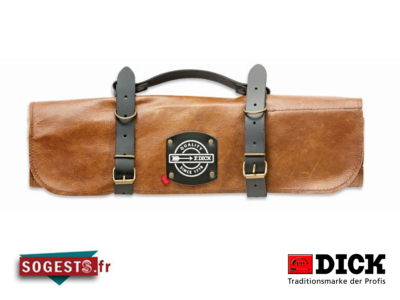 Trousse DICK cuir enroulable pour 5 pièces 