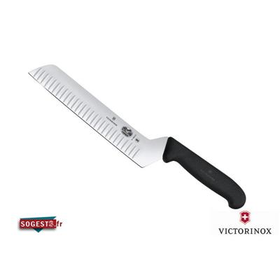 Couteau à fromage / Beurre VICTORINOX Alvéolé 21 cm Noir