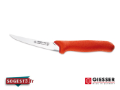 Couteau à désosser GIESSER PRIMELINE lame courbée semi-flexible 13 ou 15 cm