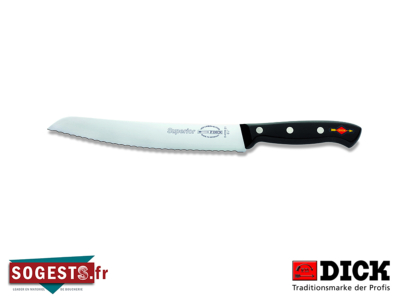 Couteau à pain DICK "SUPERIOR" lame dentée 21 cm 