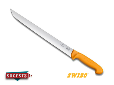 couteau à trancher SWIBO lame droite étroite 31 cm